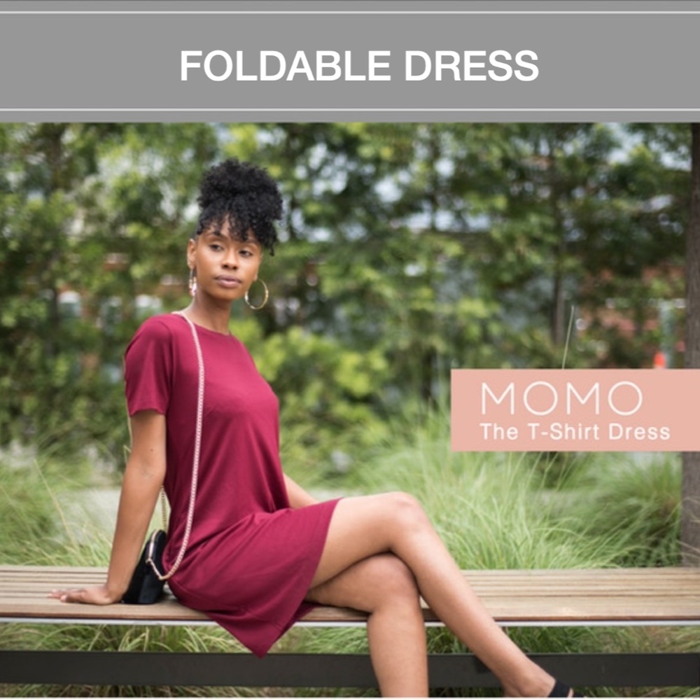The Foldable T-shirt Dress from Origamei / Orimei